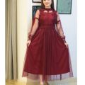 Neelum VTop Trending And Stylish Designer Lace /Net Maxi For Women 2021. 