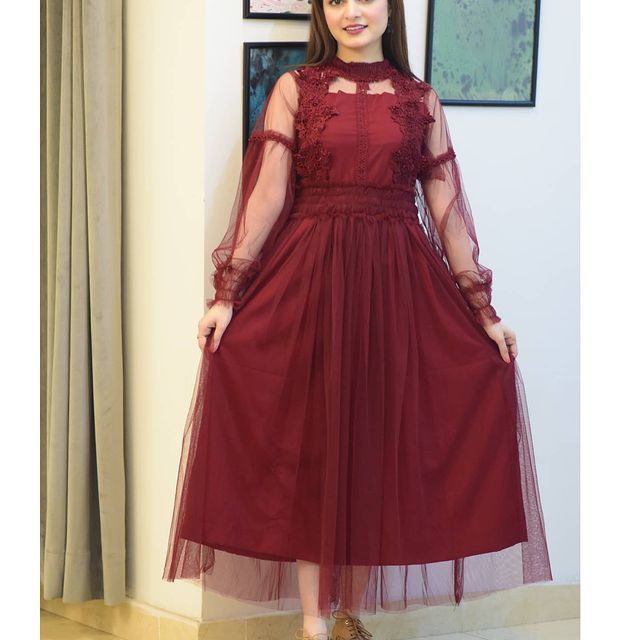 Neelum VTop Trending And Stylish Designer Lace /Net Maxi For Women 2021