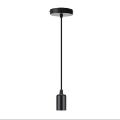 New Hanging E27 Ceiling Lamp Holder | Stylish Pendant Light Base - Compatible with LED and Filament Bulbs (Bulb Not Included). 