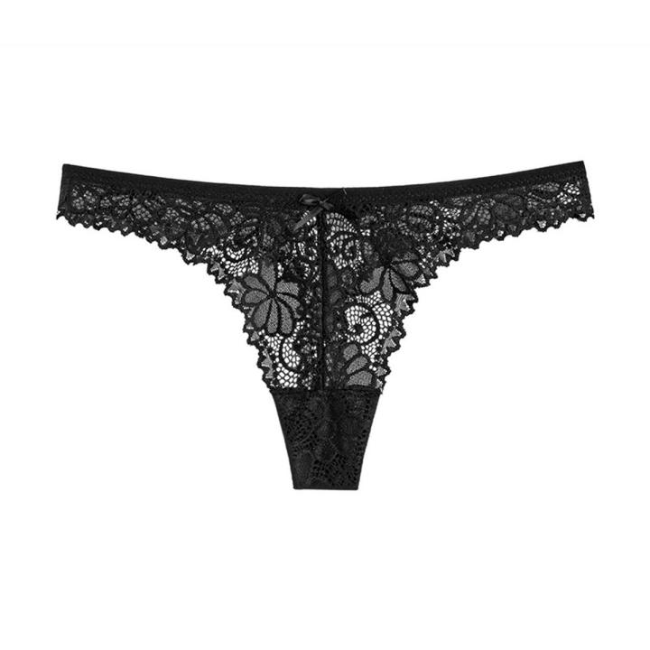 Women Briefs Soft Texture Women y Lace G-strings