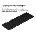 Cooling Fin PCIE M.2 SSD 2280 Heat Sink Cooler Radiator for Desktop Laptop Computer. 