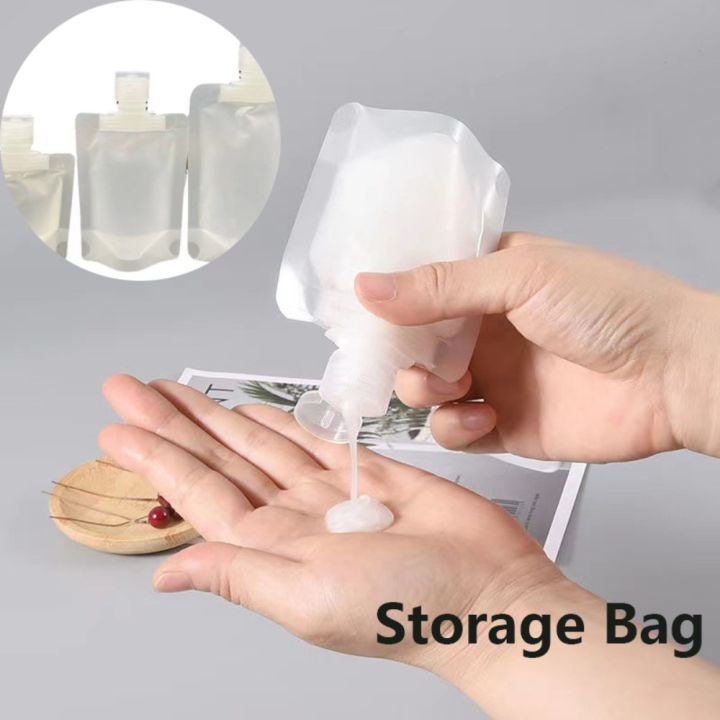 5pcs Packaging Bag 30/50/100ml Lotion Dispenser Bag Travel Liquid
