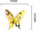 3D Acrylic butterflies  For Wall Decor, Butterflies Wall Enhancement , Butterflies for Living room , 3d Butterflies for kids room. 