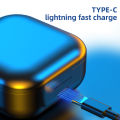 L10 LED Battery Display Bluetooth 5.1 Headset TWS Waterproof Earphone with Mic. 