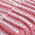 Baby Knitting Wool Hemming Hat Keep Warm Winter Hairball Pom Ball Cap. 