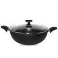 Sonex Induction Base Wok/Karahi With Non-Stick Coating - 32cm. 