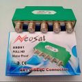 100% Original Neoset Waterproof 4x1 With 5 RG7 Connectors DiSEqC Satellite Lnb Switch & Satellit Receiver. 