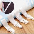 Bed Sheet Holder Bed Sheet Grippers Clips Mattress Cover Anti-slip Clips Fitted Sheet Fixtures (4 PCs). 