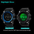 YIKAZE 50MM Big Dial Sports Watches Military Countdown Stopwatch Sport Watch LED Digital Men's Watch Waterproof Electronic Clock. 