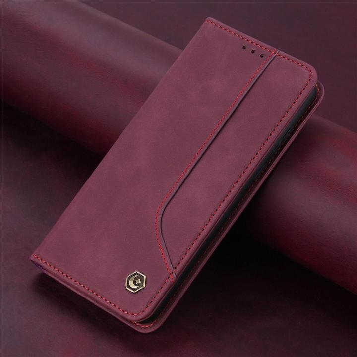 POLA Case Samsung Galaxy A12 A52 A72 A42 5G A32 4G A71 A51 A41 A31 A21 A21S A11 M11 M21 M31 M30S Card Slots Auto Closing Magnetic Flip Wallet Leather Cover Case