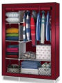 Cloth and Storage Wardrobe - Wardrobe Cupboard Foldable - Almari - 2 DOOR PORTABLE FOLDING WARDROBE CUPBOARD FOR CLOTHES DIY-LATEST DESIGNS. 