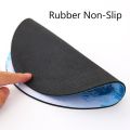 Black Mouse Pad Mouse Mat Round Computer Small Mats Gamer Slipmat Mousepad Red Mangekyou Sharingan Desk Accessories Pc. 
