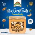 Mix Dried, Fruits ,[ 250gm Packs] Gift Box, Baskett,Wooden ,. 