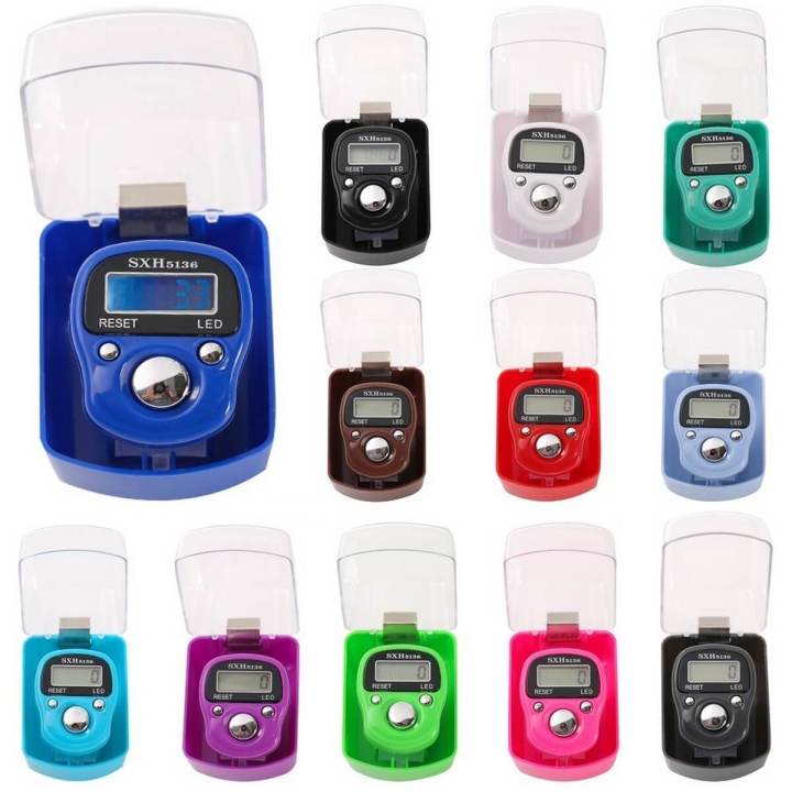 Count Up Devices LED Light Digital Finger Counter LED Digital Finger Counting Device ...