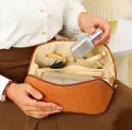 Waterproof Makeup Storage Bag | Makeup Brushes Bag & Toiletries Organizers with Full of Storage | Cosmetic Brush Kit | Make Up Bags Pouch with Zipper For Travelling | Multipurpose Traveling Cosmetic Bags for Women. 