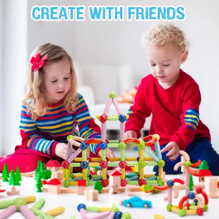 Magnetic%20Toys%20Building%20Blocks%2036/42/64/25%20Pcs%20Kids%20Magnet%20Balls%20and%20Rods%20Set%20Toddler%20STEM%20Sticks%20Toy%20Learning%20Educational%20Block%20Games%20Stacking%20Toys%20for%20Boy%20Girl%20Age%203+%20Years%20Old%20Preschool%20-%20Image%205