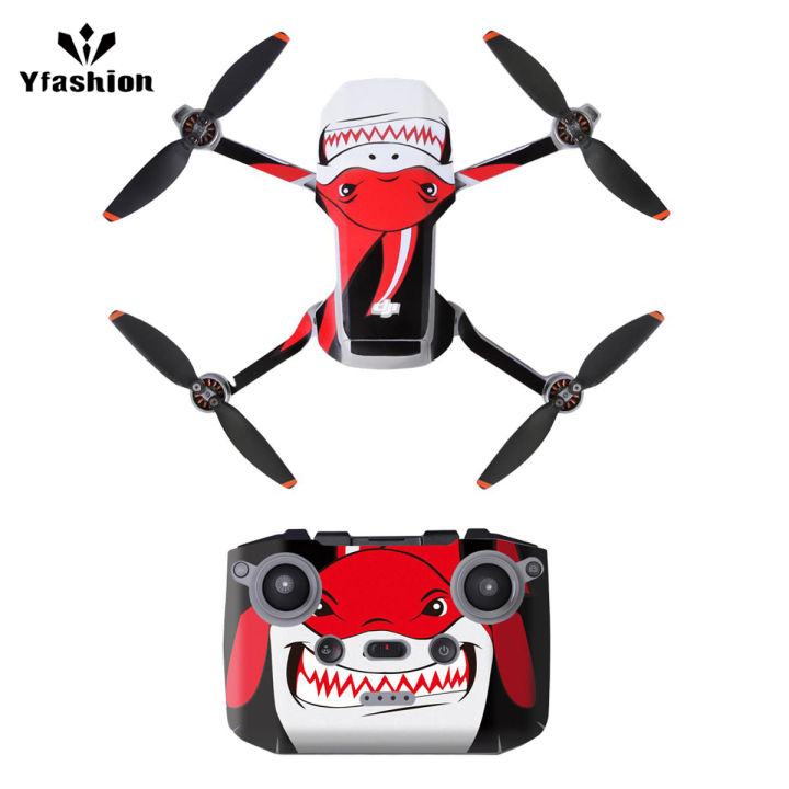 Yfashion Sunnylife Anti Scratch Stickers for DJI ni 2  Body Arm Remote Control Protector Accessories Style