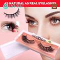Fake Eyelash Comfortable Thin Long Wispy Natural False Lashes. 
