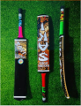 Tap ball Cricket Bat/Saki Cricket Bat/Wooden Handle/long bat/Full Sticker Bat/Saki New Edition Bat/2024 Edition/Tenis Ball Bat/. 