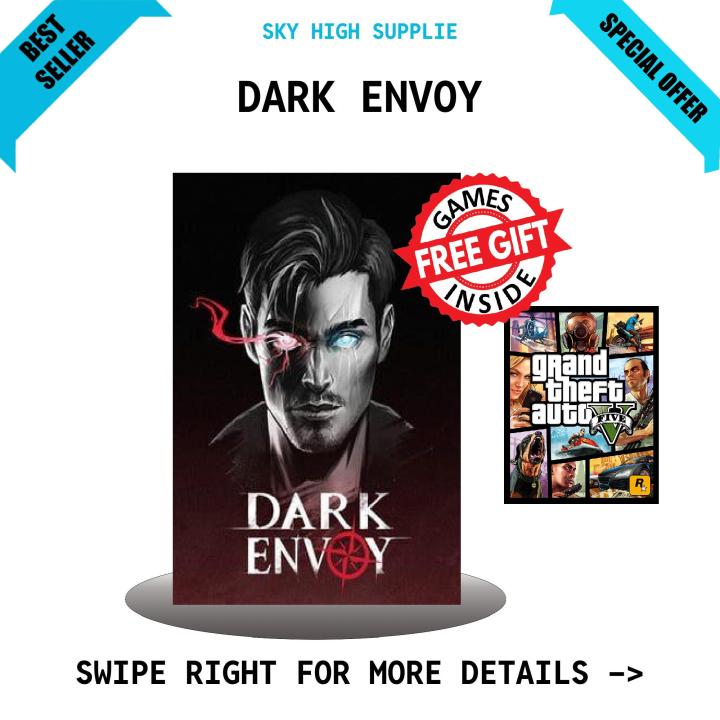 DARK ENVOY - GAME FOR PC (GOOGLE DRIVE/ MEDIAFIRE) - QR CODE + FREE GIFT