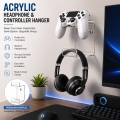 Acrylic Hanger for Game Remote, Game Handle Controller Hanger, Game Remote Wall Hanger, Xbox Remote Hook, Game Remote Bracket, Game Console Handle, Mount Holder, Alpha Galaxy Shop. 