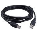 Usb Printer Cable Orignal 100% Brand Stock 1.8 Meter Compatible With Laptop, Scanner, PC, Printer. 