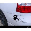 Car scratch Customized Coverup Ninja Decal Sticker 5 Inches. 
