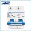 Tomzn Circuit breaker 2 Poll 125A DC MCB 600V Tob1z C125 for PV Solar System C curve MCB Battery Main Switch. 
