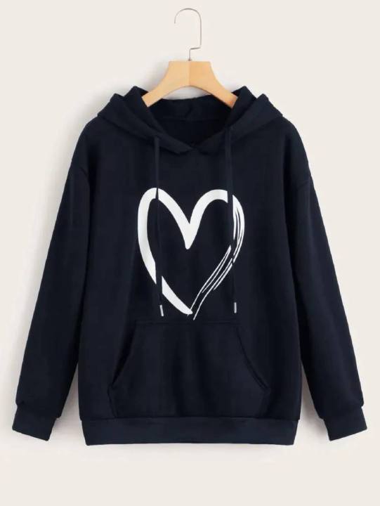 Women's%20Fashion%20Hoodie%20Heart-Printed%20Winter%20Collection%20Fleece%20Heart%20Hoodie%20&%20Pullover%20Kangaroo%20Pocket%20-%20Image%203