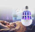 EXORT Mosquito Killer Bulb UV Light Mosquito Killer 2 in 1 LED Bulb Energy Saver 15W LED Light Mosquito Killer Lamp. 