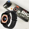 D20 / T900 Ultra Smart Watch - 2.09 Infinite Display - Real Screws - Straps Lock - 49MM Dial Size - Built-in Games - Bluetooth Calling - Crown Working - Latest Model. 