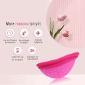 MomDaughts' Reusable Menstrual Period Disc Flat Fit Design. 