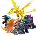 Godzilla Toys Building Blocks Lego Big King Ghidorah. 