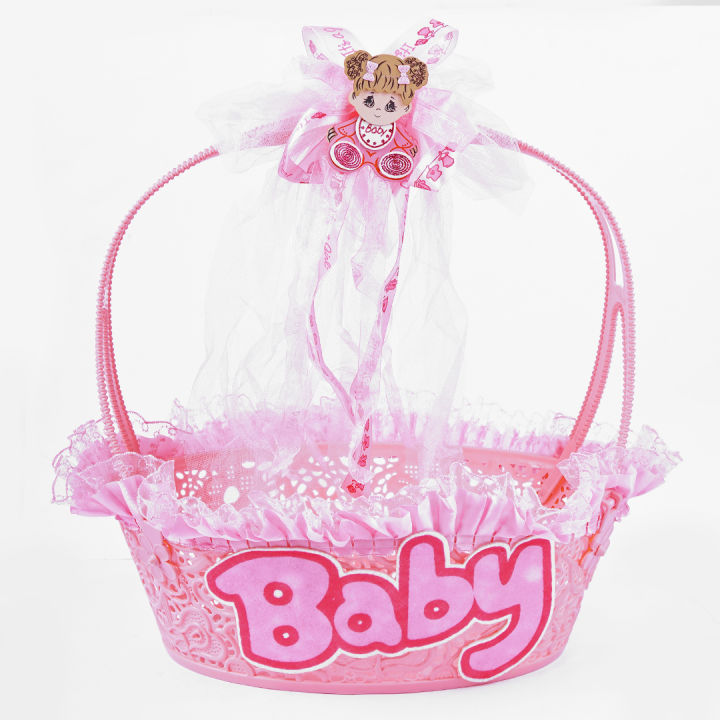 Baby Boy Baby Girl Basket For Baby Shower