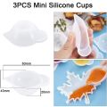 Silicone Measuring Cups for Epoxy Resin, Reusable Mixing Cups Jugs Resin Casting Container with Mixing Sticks for Resin. 