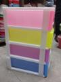 Multipurpose Colourful Drawers (4 Steps) Size: 7*10*14.5 inches. 