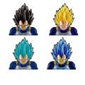 1pcs Anime Dragon Ball Stickers Goku Vegeta 3D Transform car sticker super saiyan Waterproof 3D Sports Holographic Kids fans Toy. 