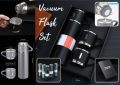 Vacuum Flask Set With 2 Cups Best For Camping,Travelling And Outdoor. 