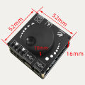 XY-AP50L Mini Bluetooth 5.0 50W+50W Wireless Audio Power Digital Amplifier Board Stereo Amp 3.5MM AUX USB APP. 