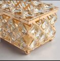 Crystal tissue box Europe style Luxury Paper Towel Crystal Storage Box Home Supplies. 