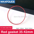 Red Gasket 0.6mm Thick 35-42mm O Ring Fits Watch Case Back For TISSOT 1853 Lelode Seastar PRX Repair Watches Spare Parts ,1pcs. 