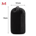Waterproof Neoprene DSLR SLR Camera Lens Pouch Bag Pouch for Canon Nikon - M / L. 