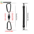 Homestar 1PC High-Intensity Magnet Suction Buckle With Spring Rope Fishing Gear Release Recaption Hook Mountaineering Camping Keychain Accessories. 