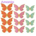 Amamia 3D Stickers Clear Texture Realistic 3D Pattern Butterfly Wall Stickers. 