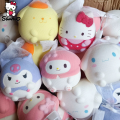 Kawaii Sanrio Kuromi Cinnamoroll Melody Decompression Stress Relief Squishy Y2K Hello Kitty Children Hand Pinch Toy Healing Gift. 