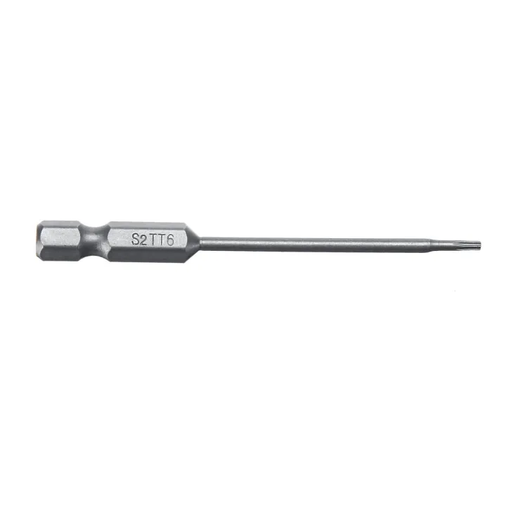 10pcs%201/4"%20Torx%20Screwdriver%20Bit%20Set%20Hex%20Security%20Magnetic%20Head%20Extra%20Long%2075MM-TT6%20-%20Image%204