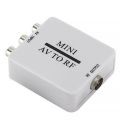RCA / A / V Composite Video Cable to RF / Coaxial / Coaxial Converter HDMI-Compatible Modulator TV. 