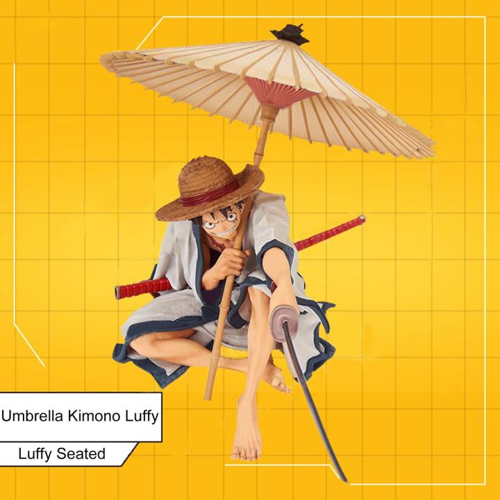 【Funny Bunny Toy Store】Livecity Toy One Piece Collectible Long-lasting Luffy Character Anime Figure Desktop Decor