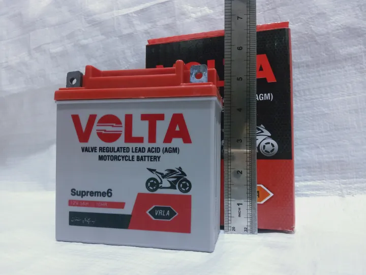 DRY%20BATTERY%2012V-5AH%20-%20OSAKA/VOLTA%20-%20DRY%20BATTERY%2012V-5AH%20SUPREME%206%20LEAD%20ACID%20FOR%20YAMAHA%20YBR125%20VOLTA/OSAKA%20-%20Image%205