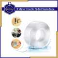 Keep Smiling  3 Meter Double Sided Adhesive Nano Tape Transparent. 
